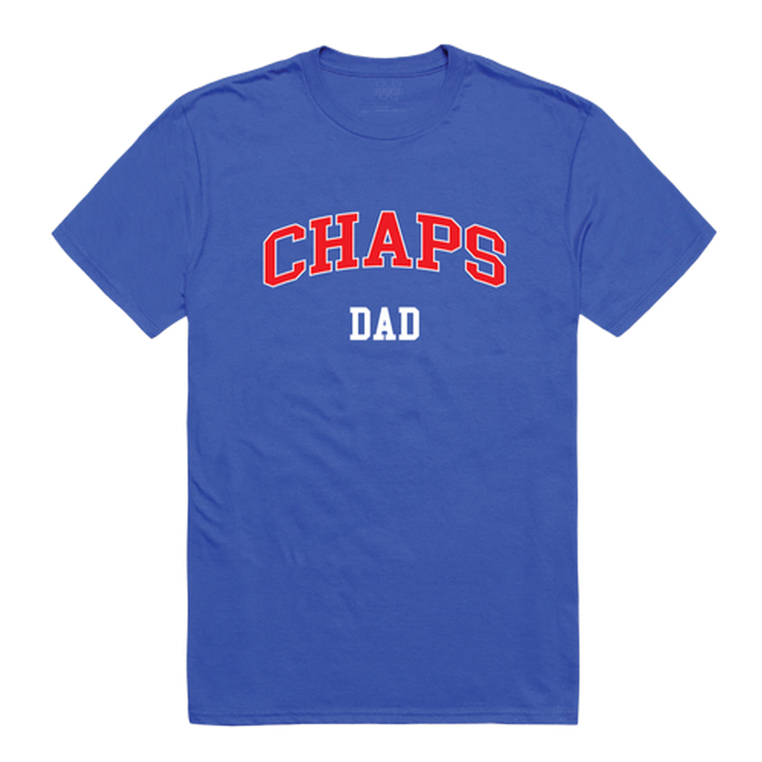 Lubbock Christian Chaparral Dad Tee T-Shirt - Heather Grey, Small