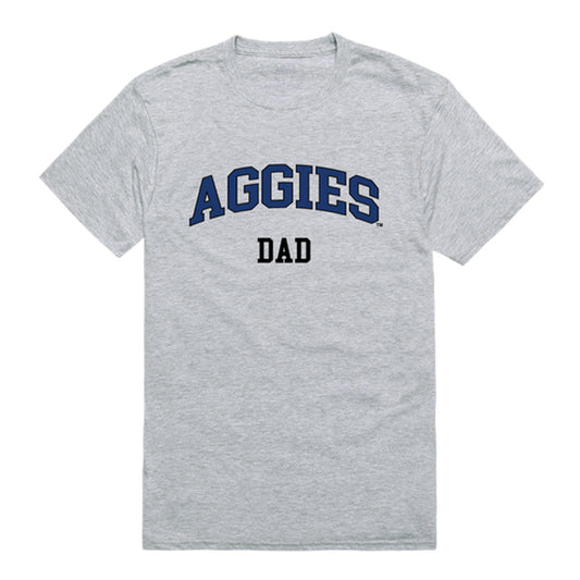 North Carolina A&T State University Aggies Dad Tee T-Shirt - Heather Grey, Small