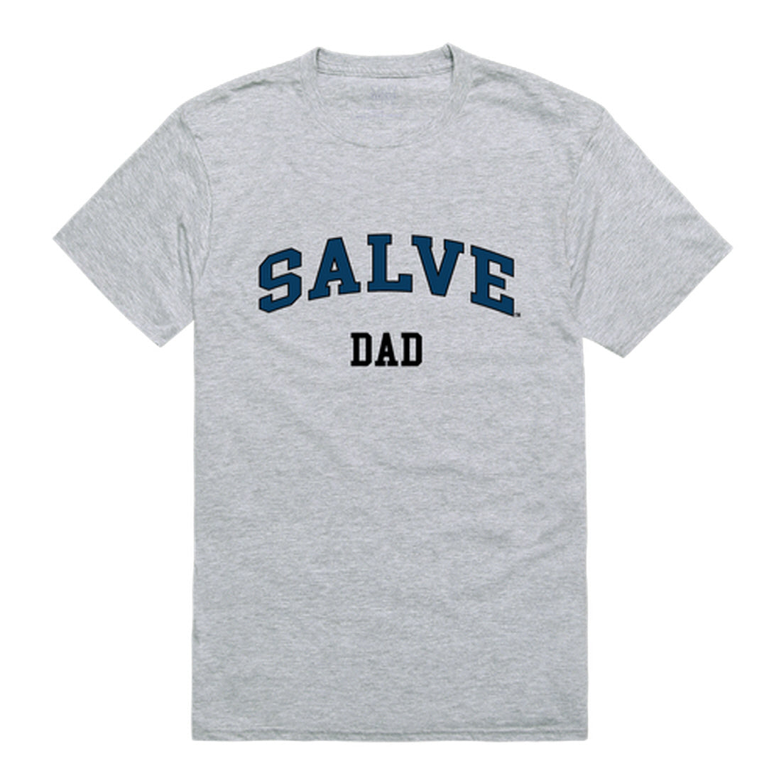 Salve Regina University Seahawks Dad Tee T-Shirt - Heather Grey, Small