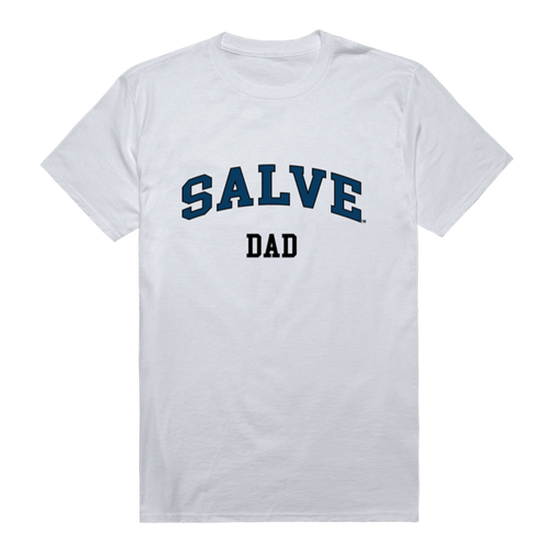 Salve Regina University Seahawks Dad Tee T-Shirt - Heather Grey, Small