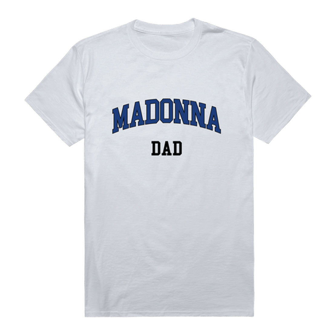 Madonna University Crusaders Dad Tee T-Shirt - Heather Grey, Small