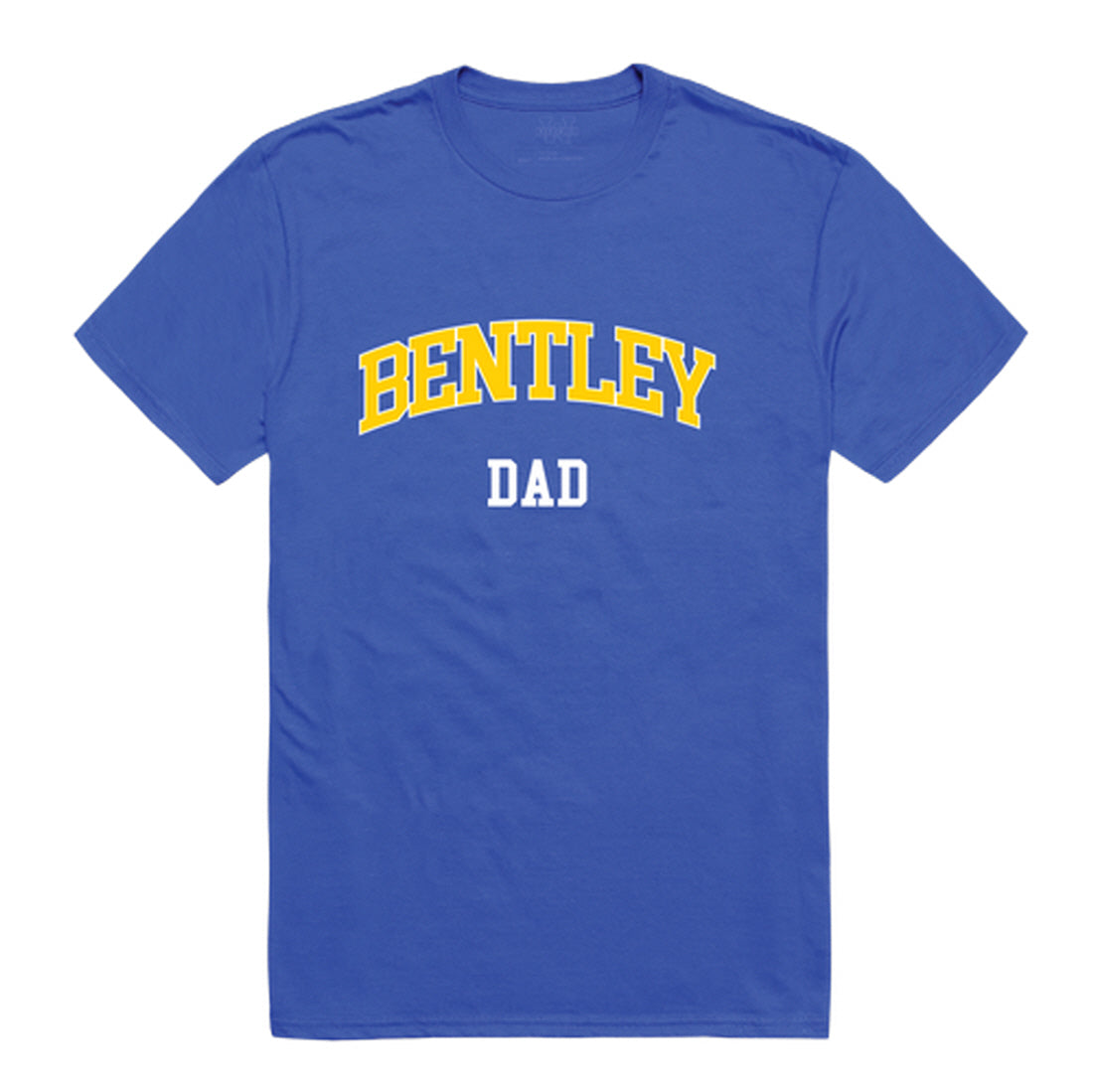 Bentley University Falcons Dad Tee T-Shirt - Heather Grey, Small