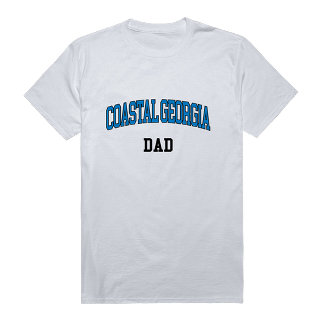 College of Coastal Georgia Mariners Dad Tee T-Shirt - Heather Grey, Small