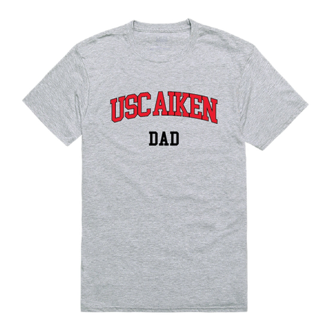 University of South Carolina Aiken Pacers Dad Tee T-Shirt - Heather Grey, Small