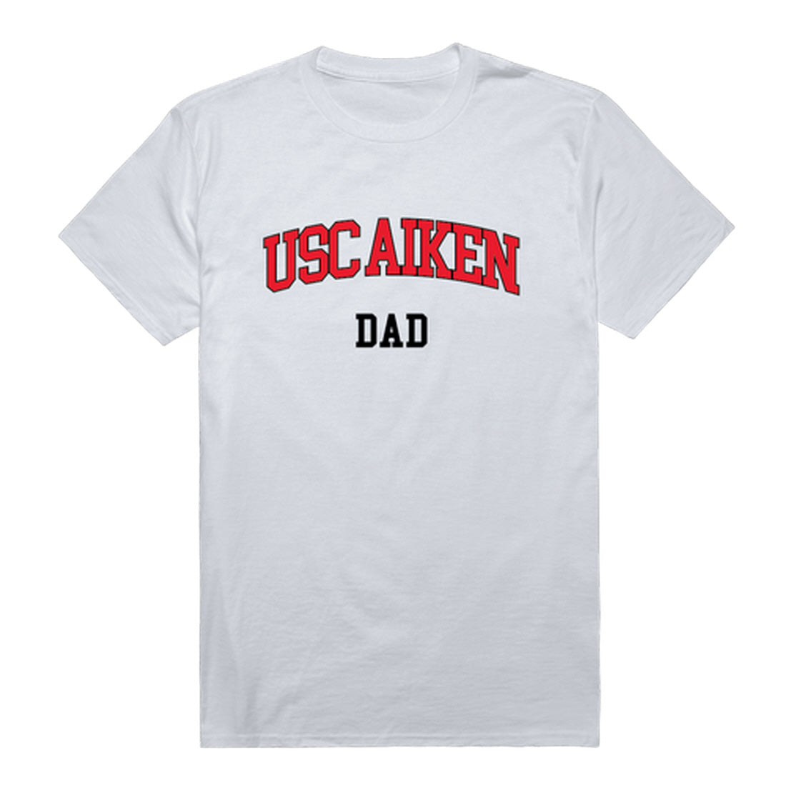 University of South Carolina Aiken Pacers Dad Tee T-Shirt - Heather Grey, Small