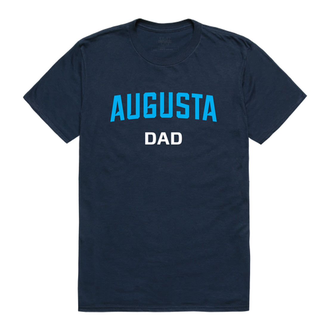 Augusta University Jaguars Dad Tee T-Shirt - Heather Grey, Small