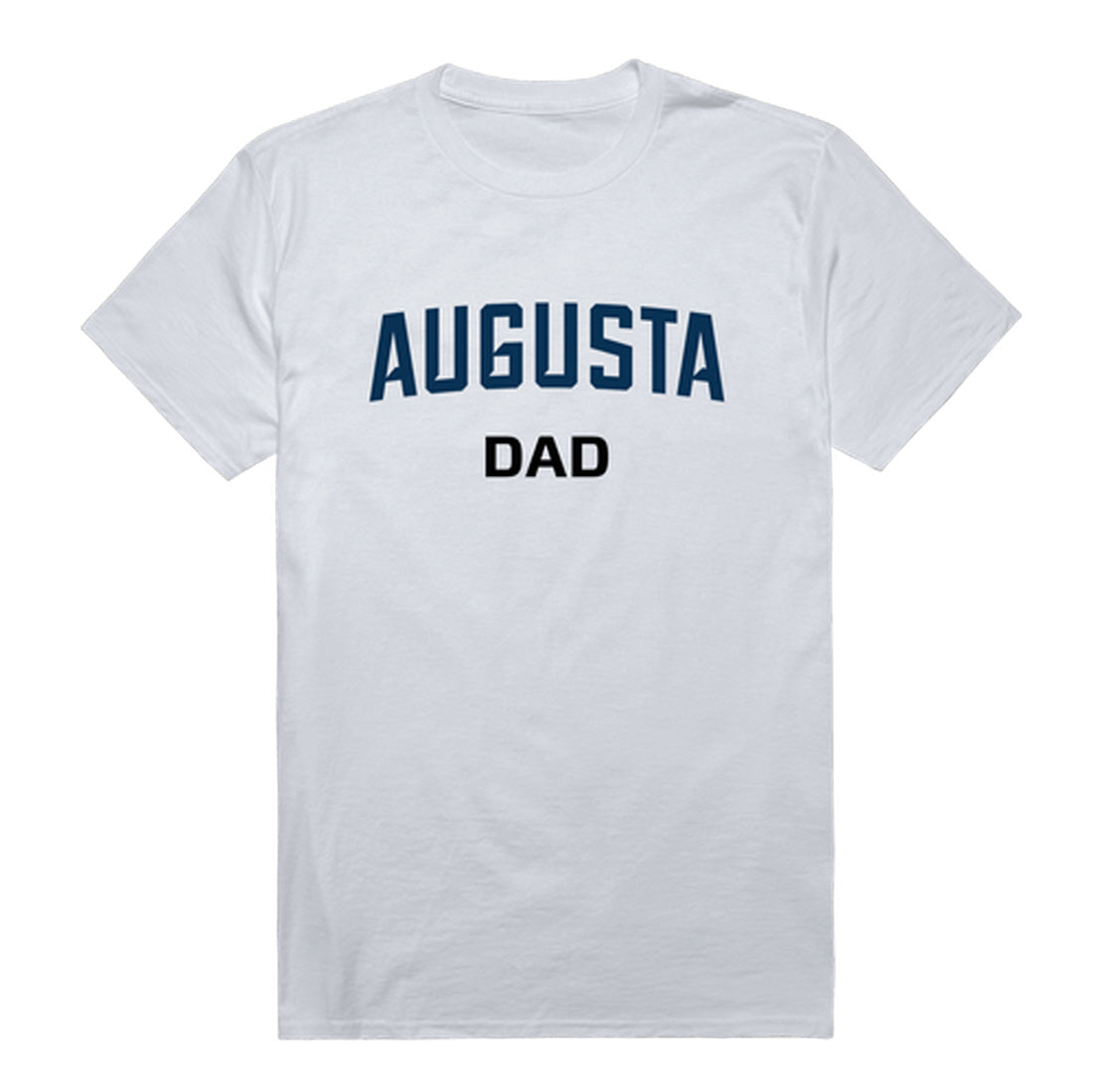 Augusta University Jaguars Dad Tee T-Shirt - Heather Grey, Small