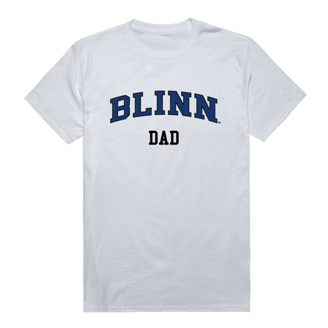 Blinn Buccaneers Dad Tee T-Shirt - Heather Grey, Small