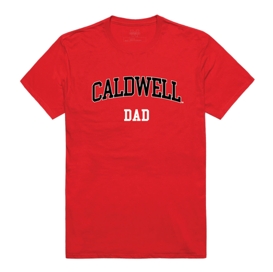 Caldwell University Cougars Dad Tee T-Shirt - Heather Grey, Small