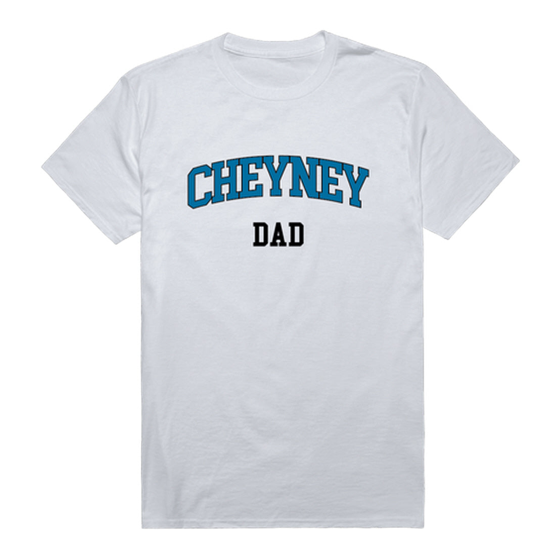 Cheyney University of Pennsylvania Wolves Dad Tee T-Shirt - Heather Grey, Small