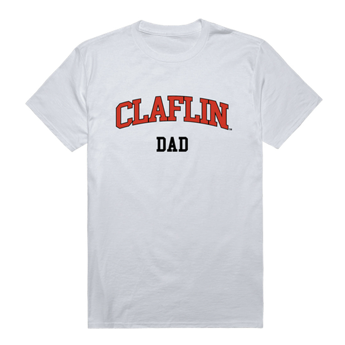 Claflin University Panthers Dad Tee T-Shirt - Heather Grey, Small