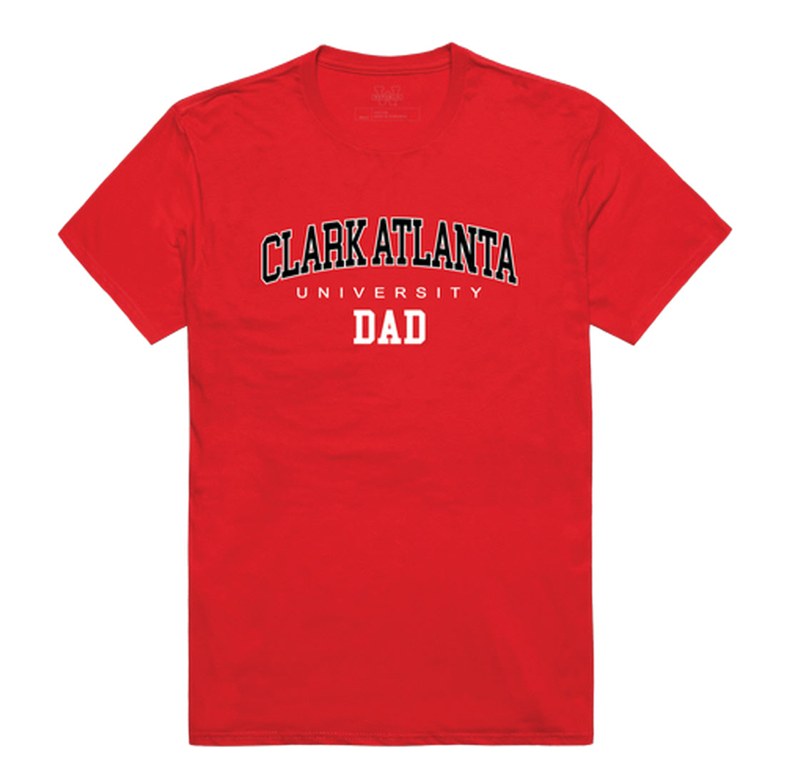 Clark Atlanta University Panthers Dad Tee T-Shirt - Heather Grey, Small