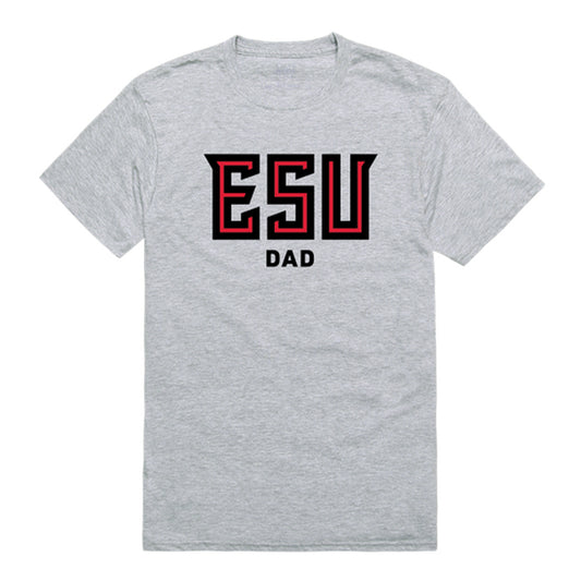 East Stroudsburg Warriors Dad Tee T-Shirt - Heather Grey, Small