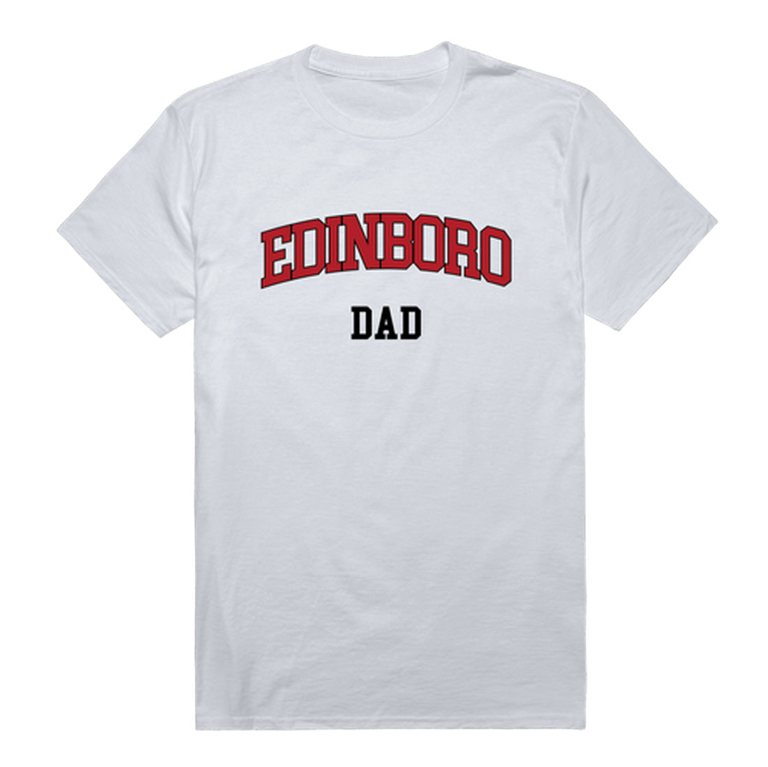 Edinboro University Fighting Scots Dad Tee T-Shirt - Heather Grey, Small