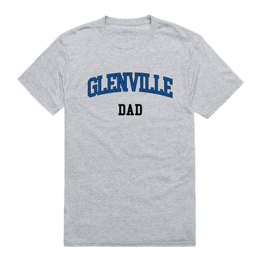 Glenville State University Pioneers Dad Tee T-Shirt - Heather Grey, Small