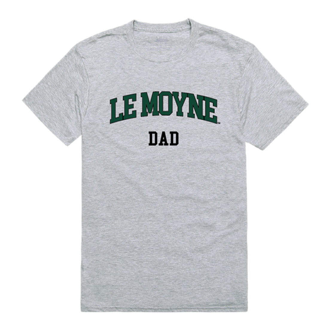 Le Moyne College Dolphins Dad Tee T-Shirt - Forest Green, Small