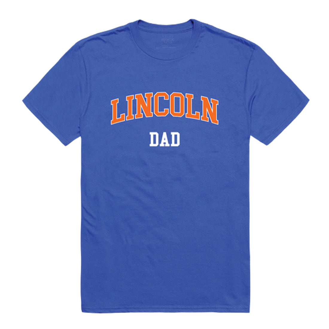 Lincoln University Lions Dad Tee T-Shirt - Heather Grey, Small