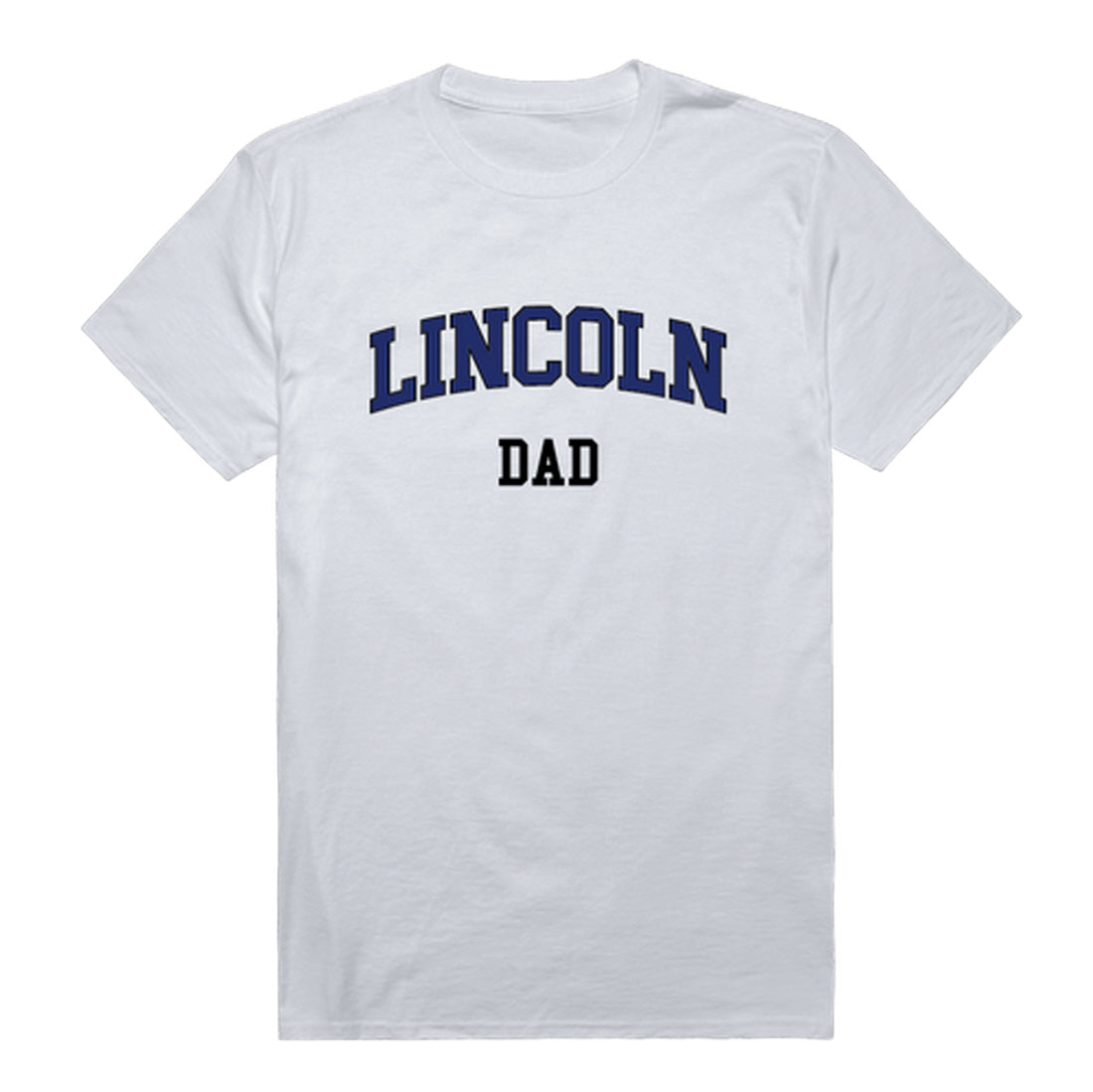 Lincoln University Lions Dad Tee T-Shirt - Heather Grey, Small