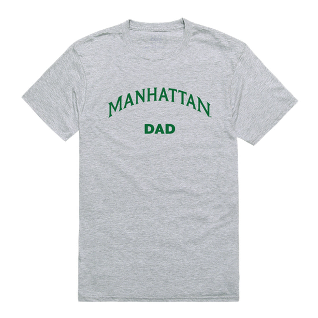 Manhattan Jaspers Dad Tee T-Shirt - Forest Green, Small