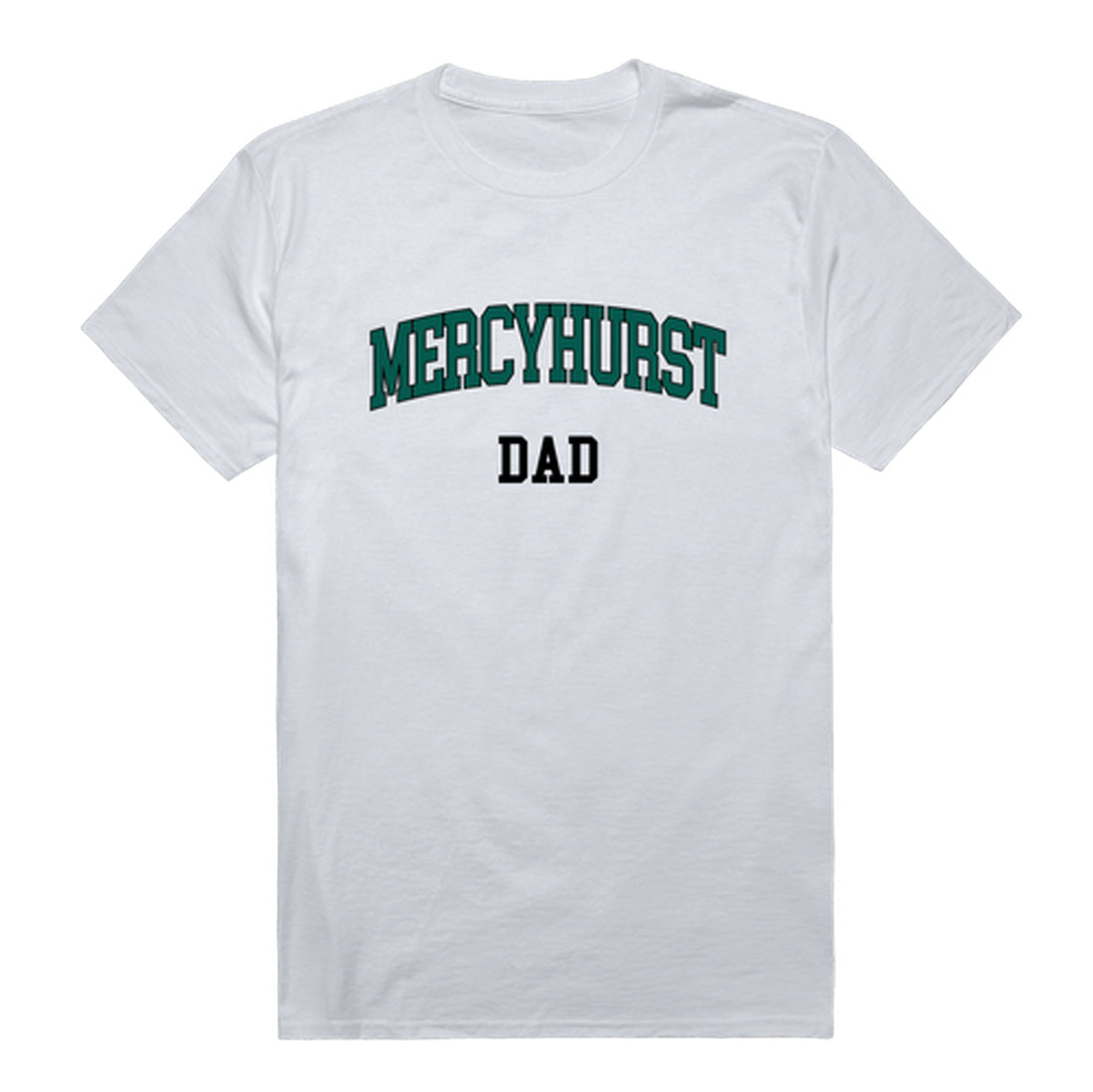 Mercyhurst University Lakers Dad Tee T-Shirt - Forest Green, Small