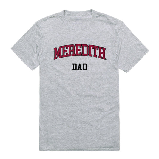 Meredith College Avenging Angels Dad Tee T-Shirt - Heather Grey, Small