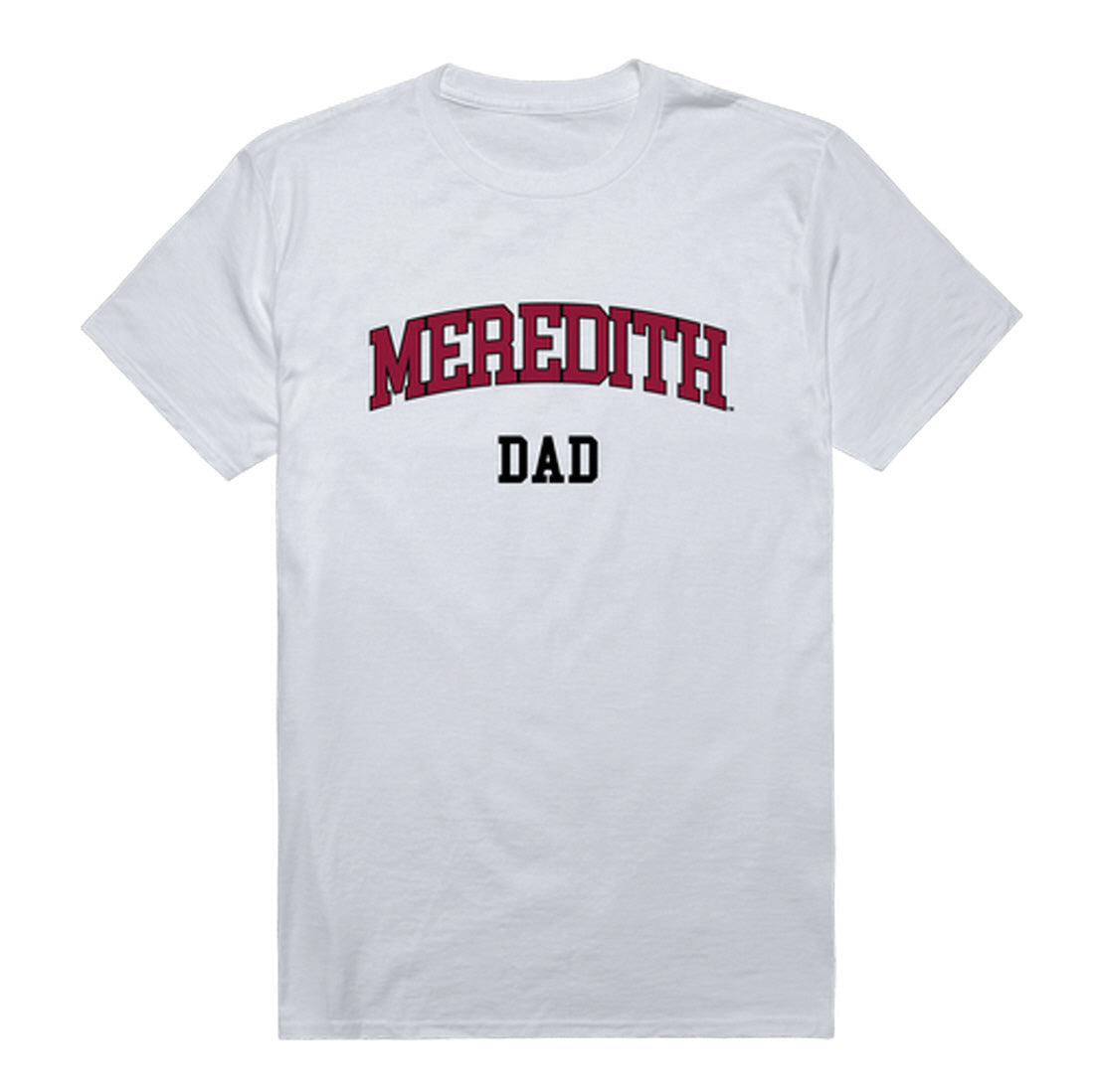 Meredith College Avenging Angels Dad Tee T-Shirt - Heather Grey, Small