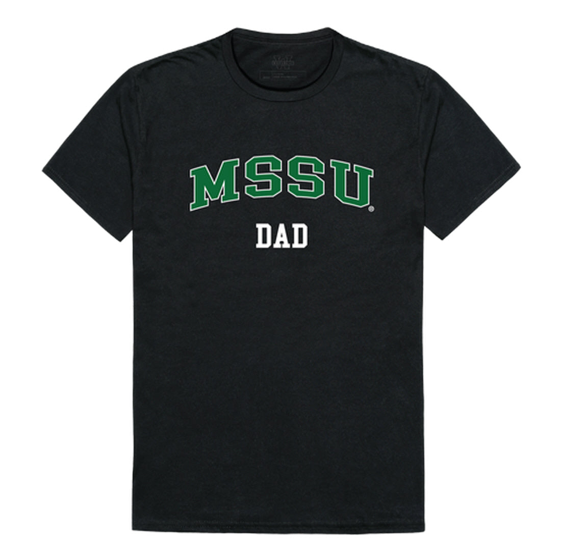 Missouri Southern State University Lions Dad Tee T-Shirt - Black, Small