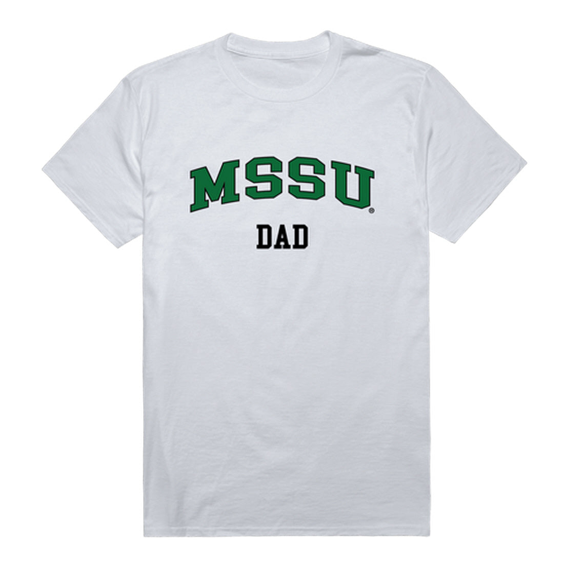 Missouri Southern State University Lions Dad Tee T-Shirt - Black, Small