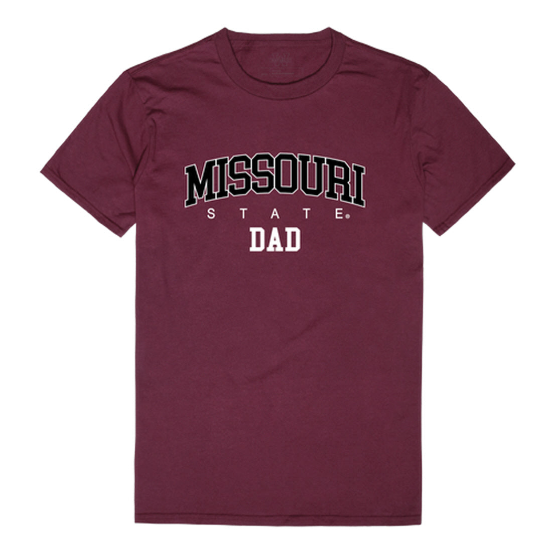 Missouri State University Bears Dad Tee T-Shirt - Heather Grey, Small