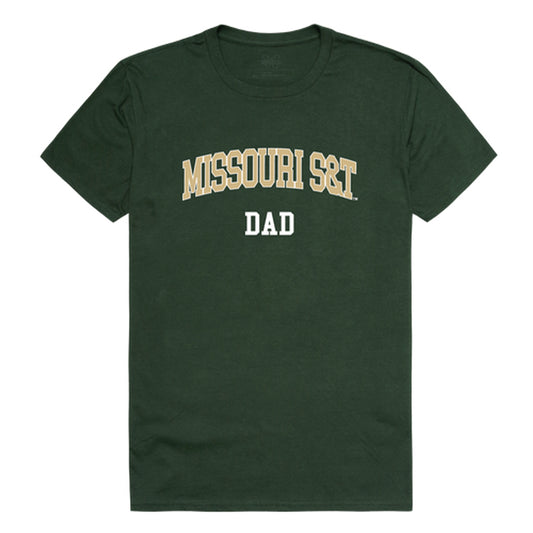 Missouri University of Science and Technology Miners Dad Tee T-Shirt - Forest Green, Small