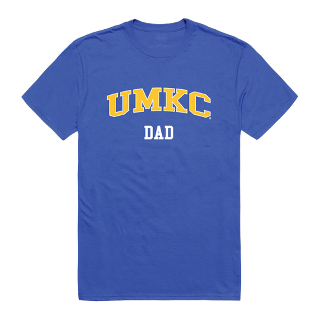 University of Missouri-Kansas City Roos Dad Tee T-Shirt - Heather Grey, Small