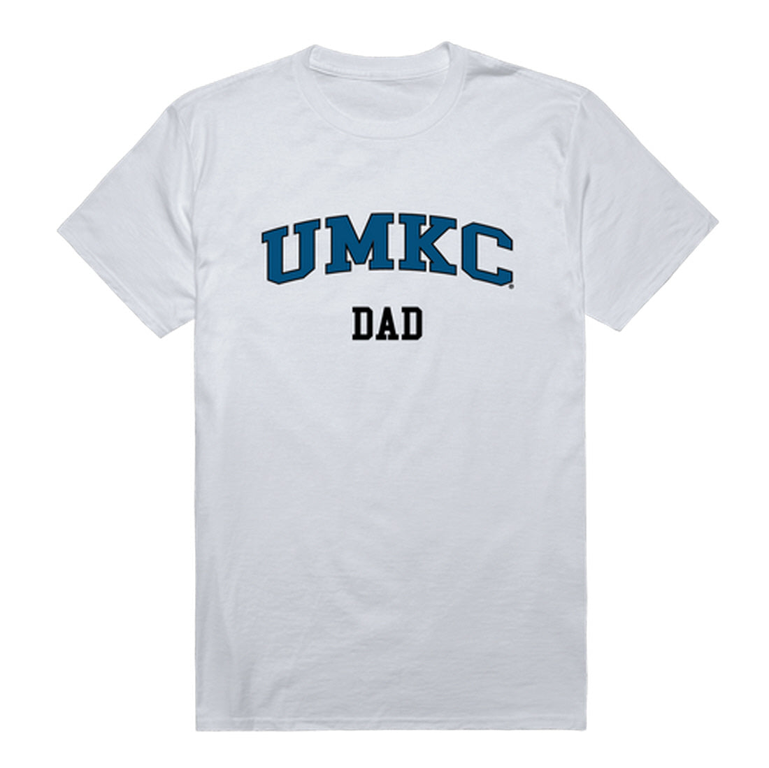 University of Missouri-Kansas City Roos Dad Tee T-Shirt - Heather Grey, Small