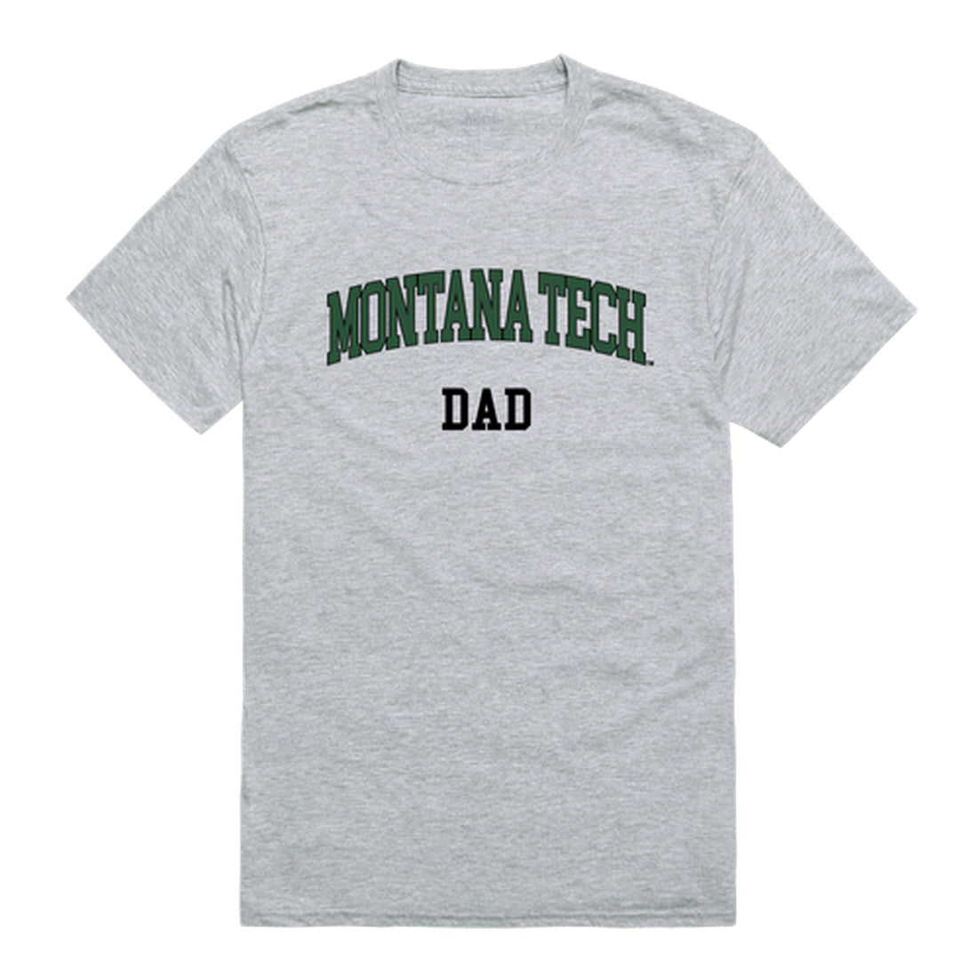 Montana Technological University Orediggers Dad Tee T-Shirt - Forest Green, Small