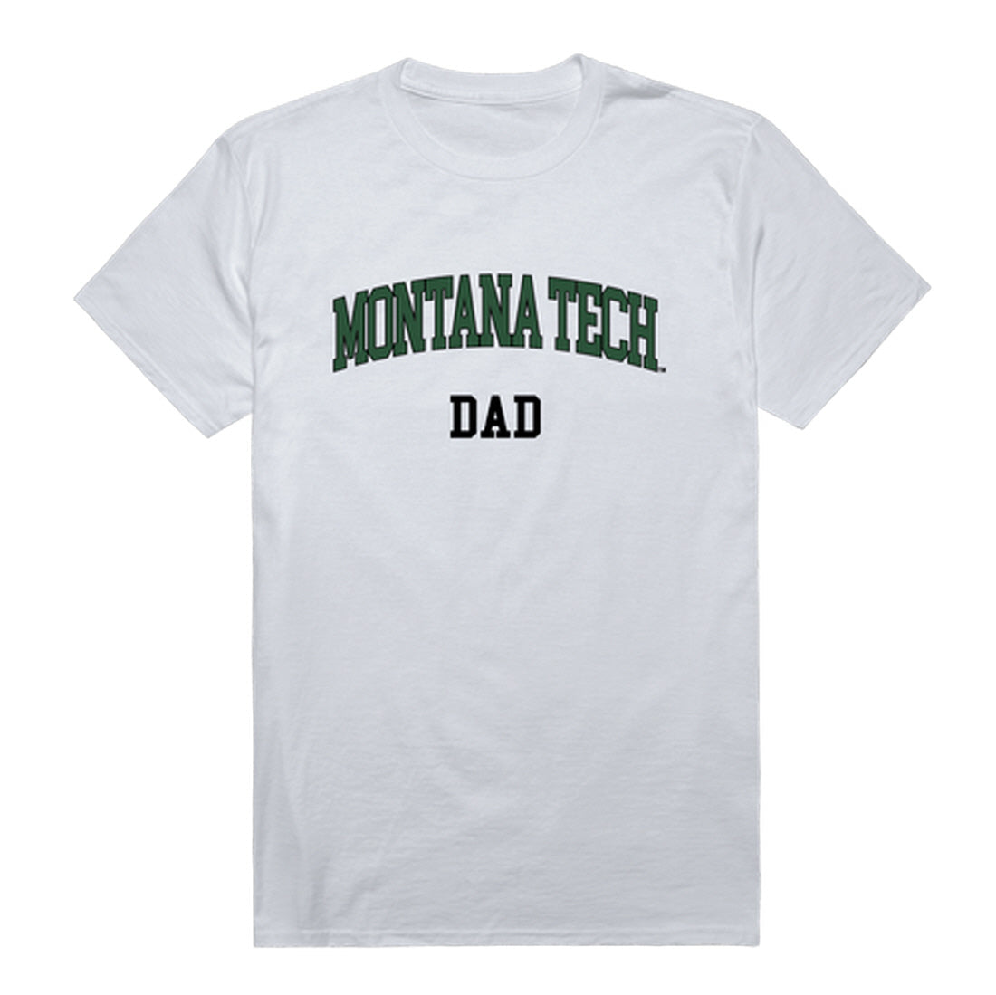 Montana Technological University Orediggers Dad Tee T-Shirt - Forest Green, Small