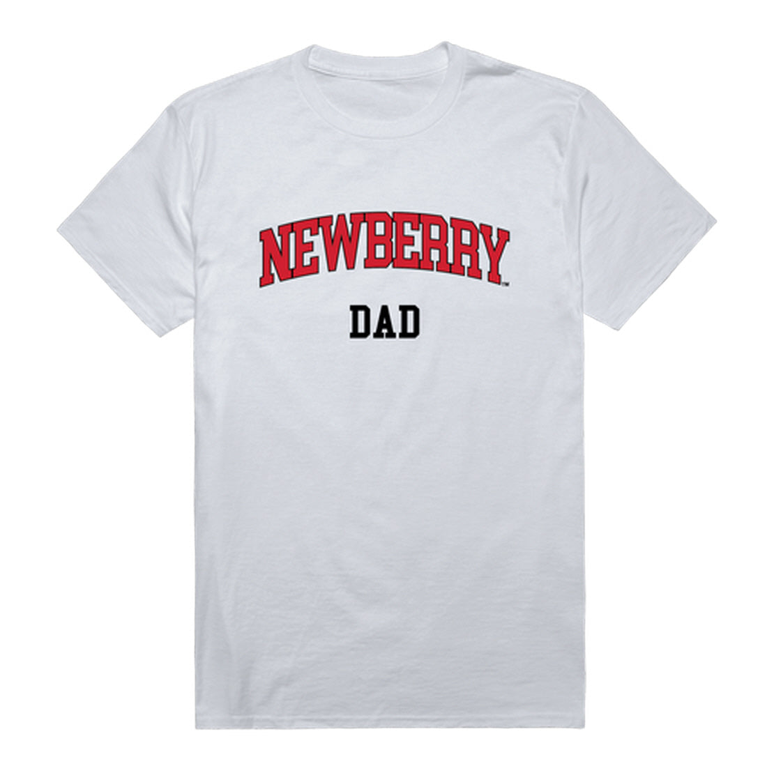 Newberry College Wolves Dad Tee T-Shirt - Black, Small