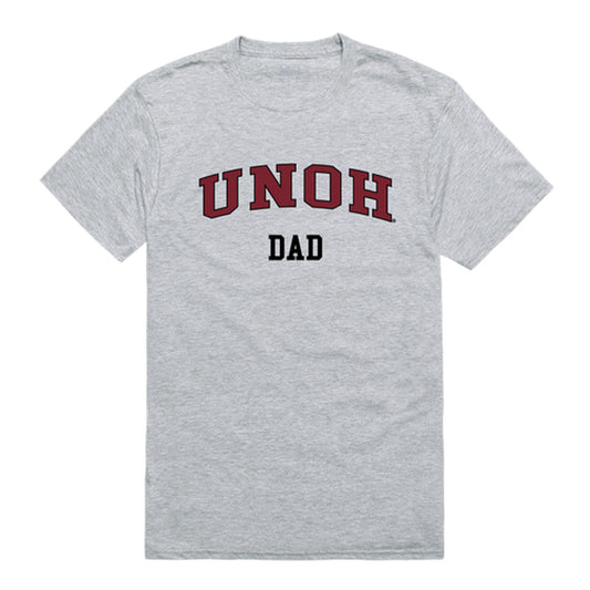 University of Northwestern Ohio Racers Dad Tee T-Shirt - Heather Grey, Small