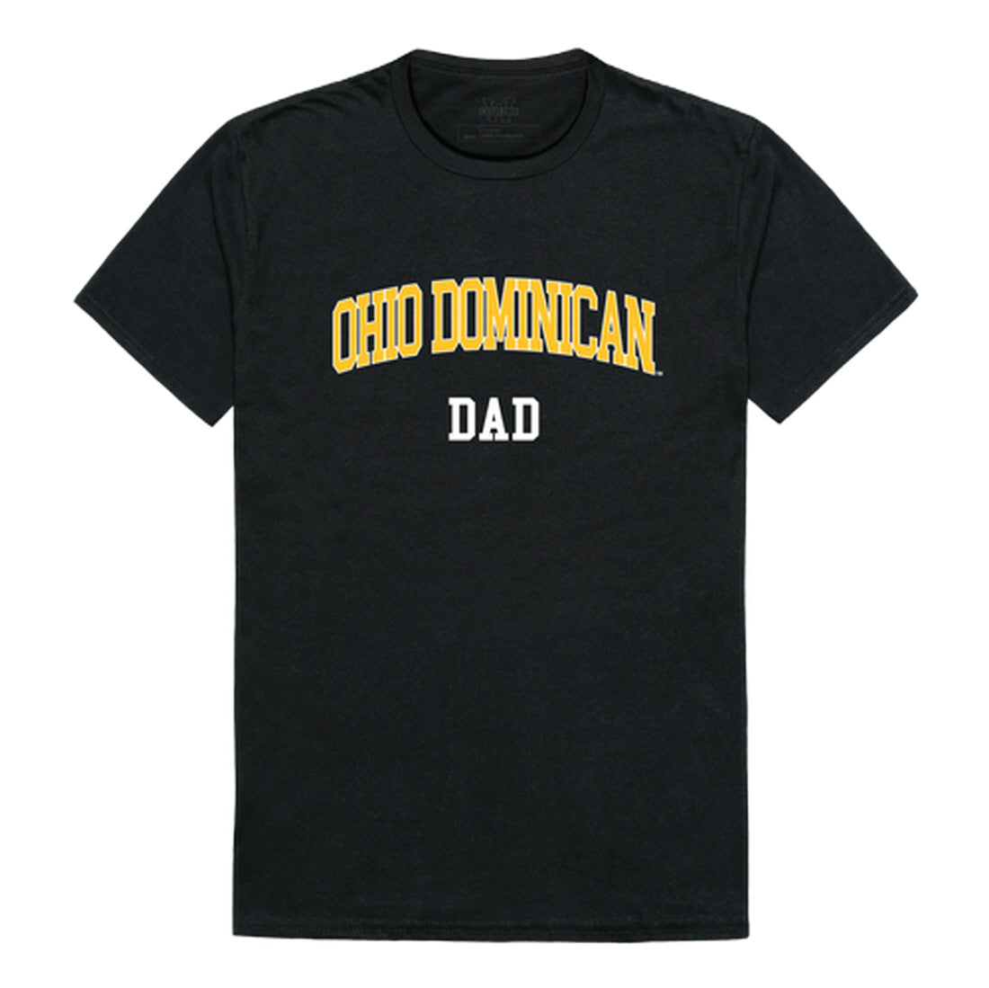 Ohio Dominican University Panthers Dad Tee T-Shirt - Black, Small