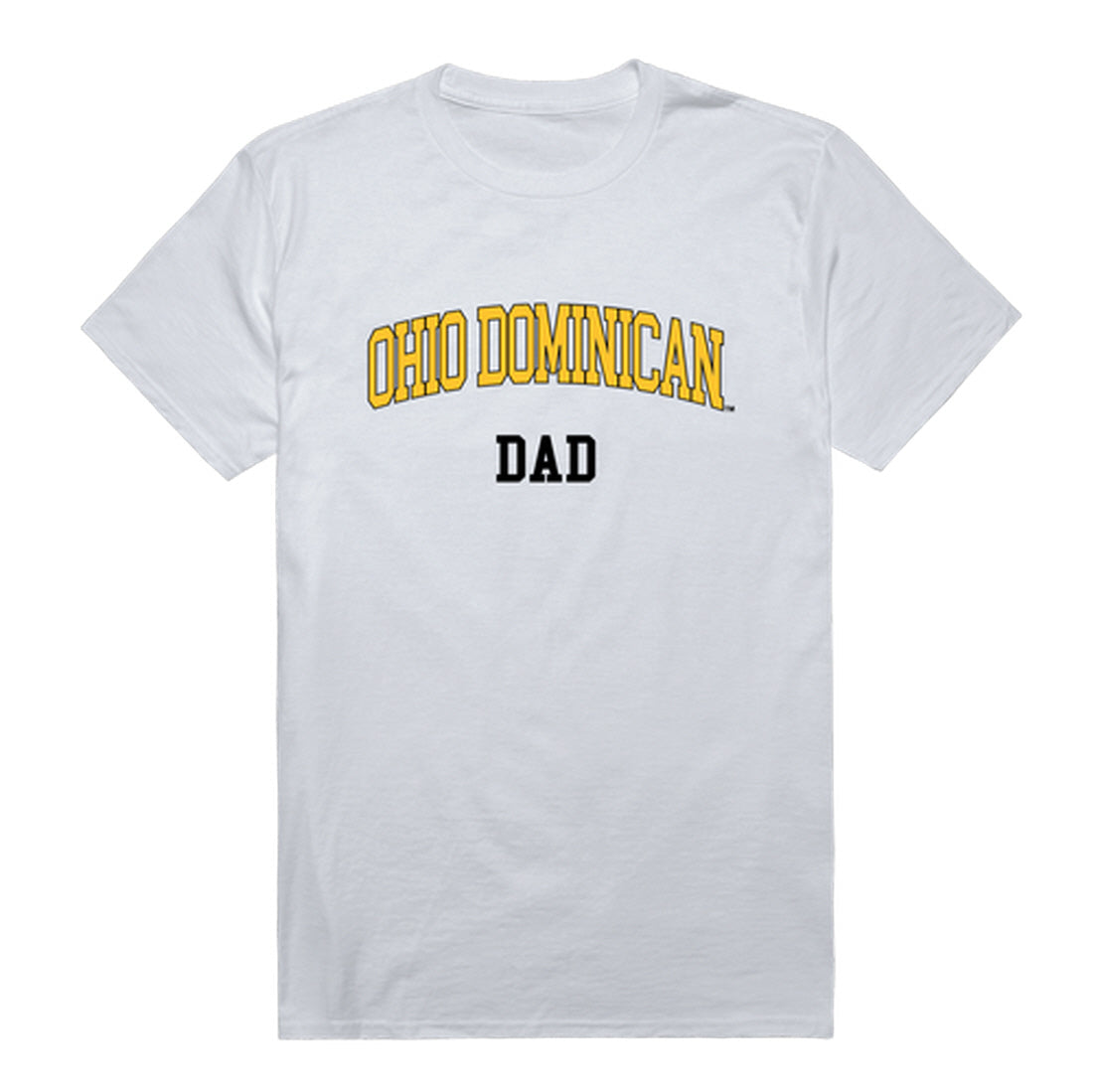 Ohio Dominican University Panthers Dad Tee T-Shirt - Black, Small