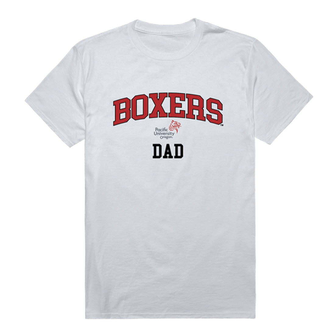 Pacific Boxers Dad Tee T-Shirt - Heather Grey, Small