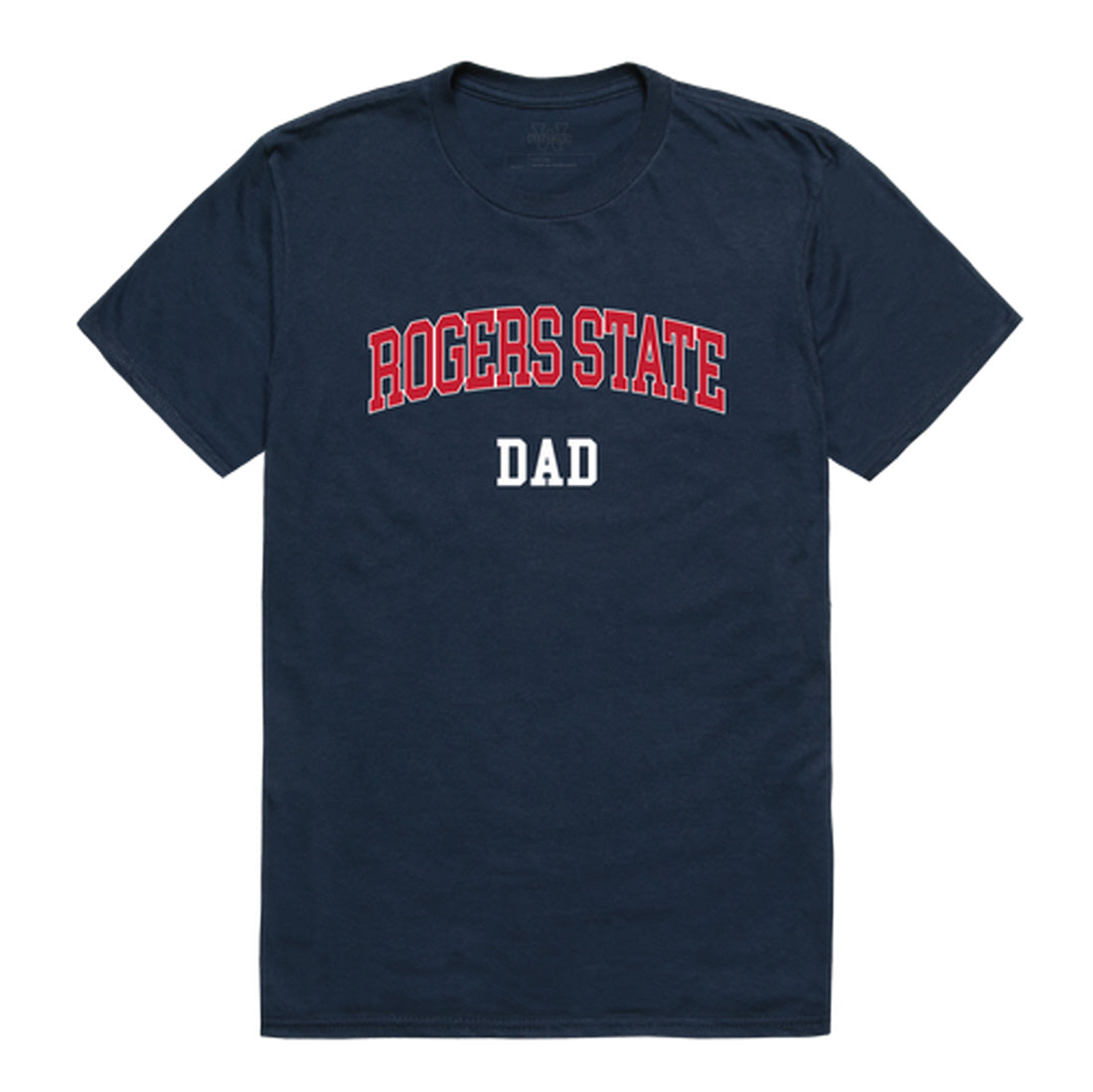 Rogers State University Hillcats Dad Tee T-Shirt - Heather Grey, Small