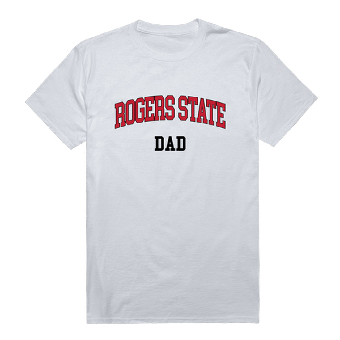 Rogers State University Hillcats Dad Tee T-Shirt - Heather Grey, Small