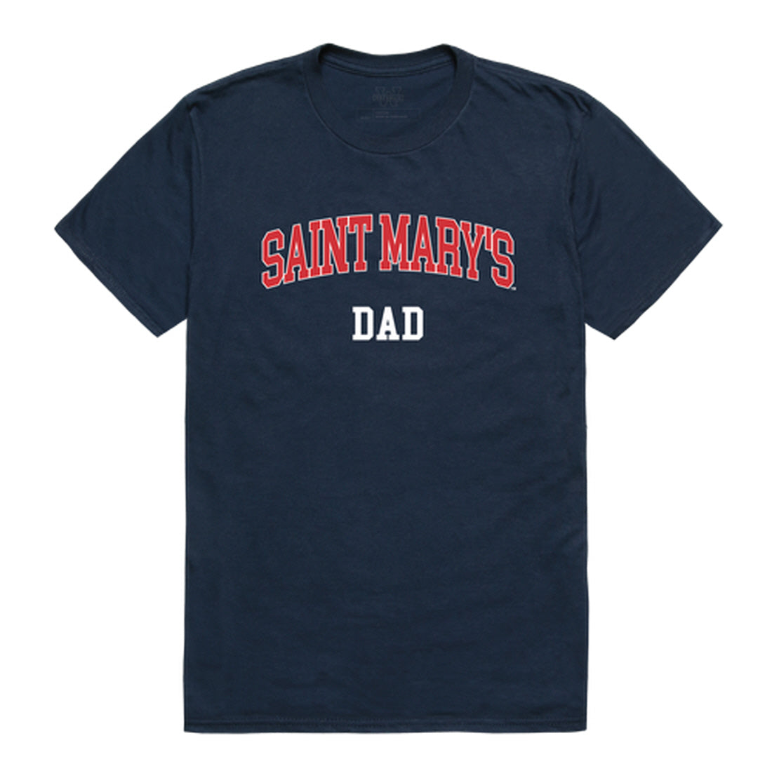 Saint Mary's College of California Gaels Dad Tee T-Shirt - Heather Grey, Small