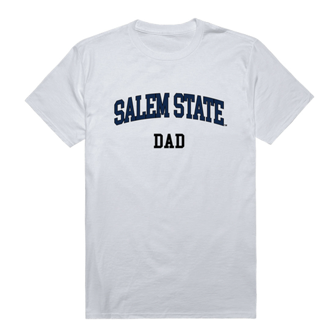 Salem State University Vikings Dad Tee T-Shirt - Heather Grey, Small