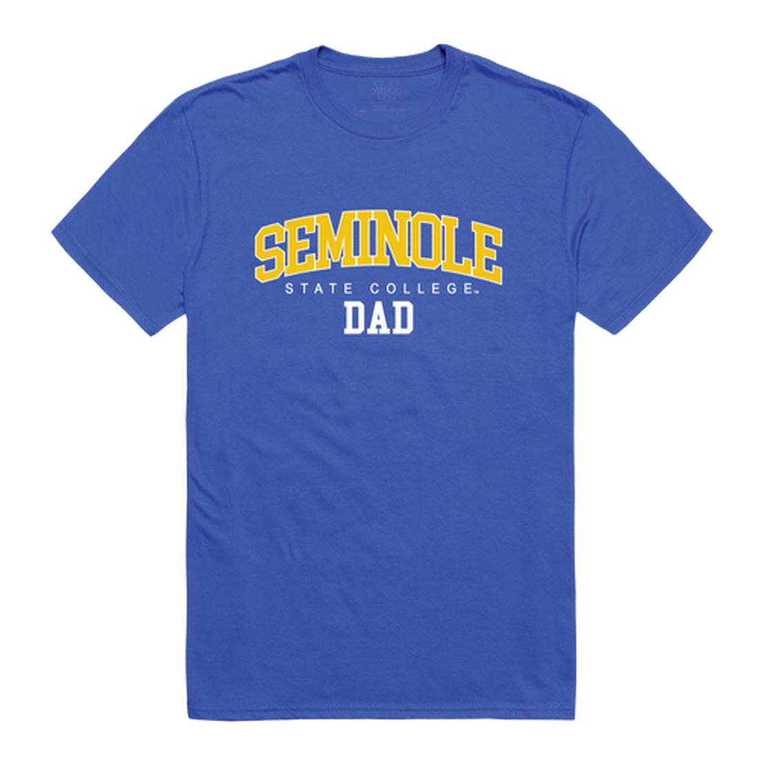 Seminole State College Raiders Dad Tee T-Shirt - Heather Grey, Small