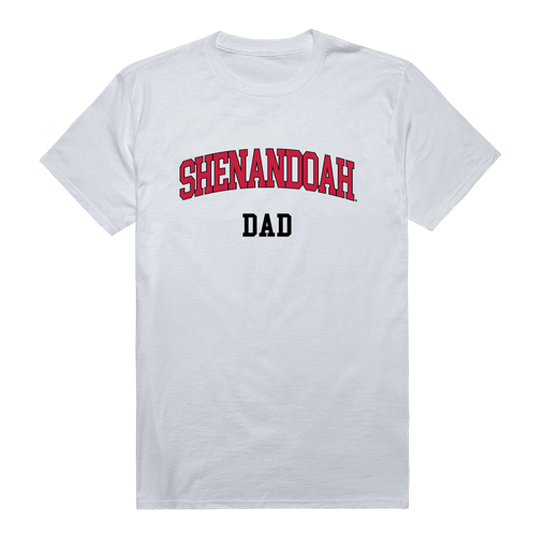 Shenandoah University Hornets Dad Tee T-Shirt - Heather Grey, Small