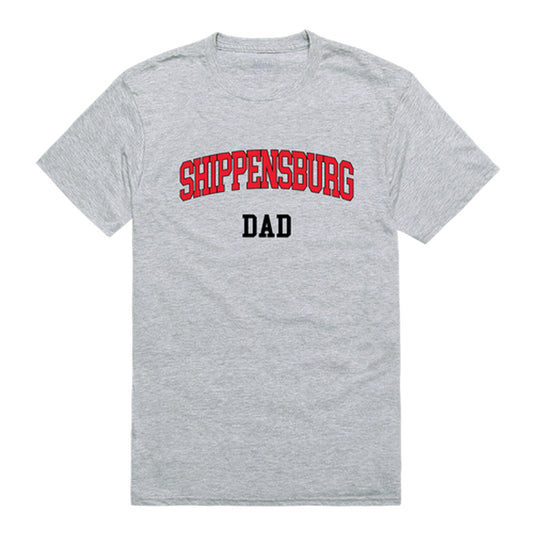 Shippensburg University Raiders Dad Tee T-Shirt - Heather Grey, Small