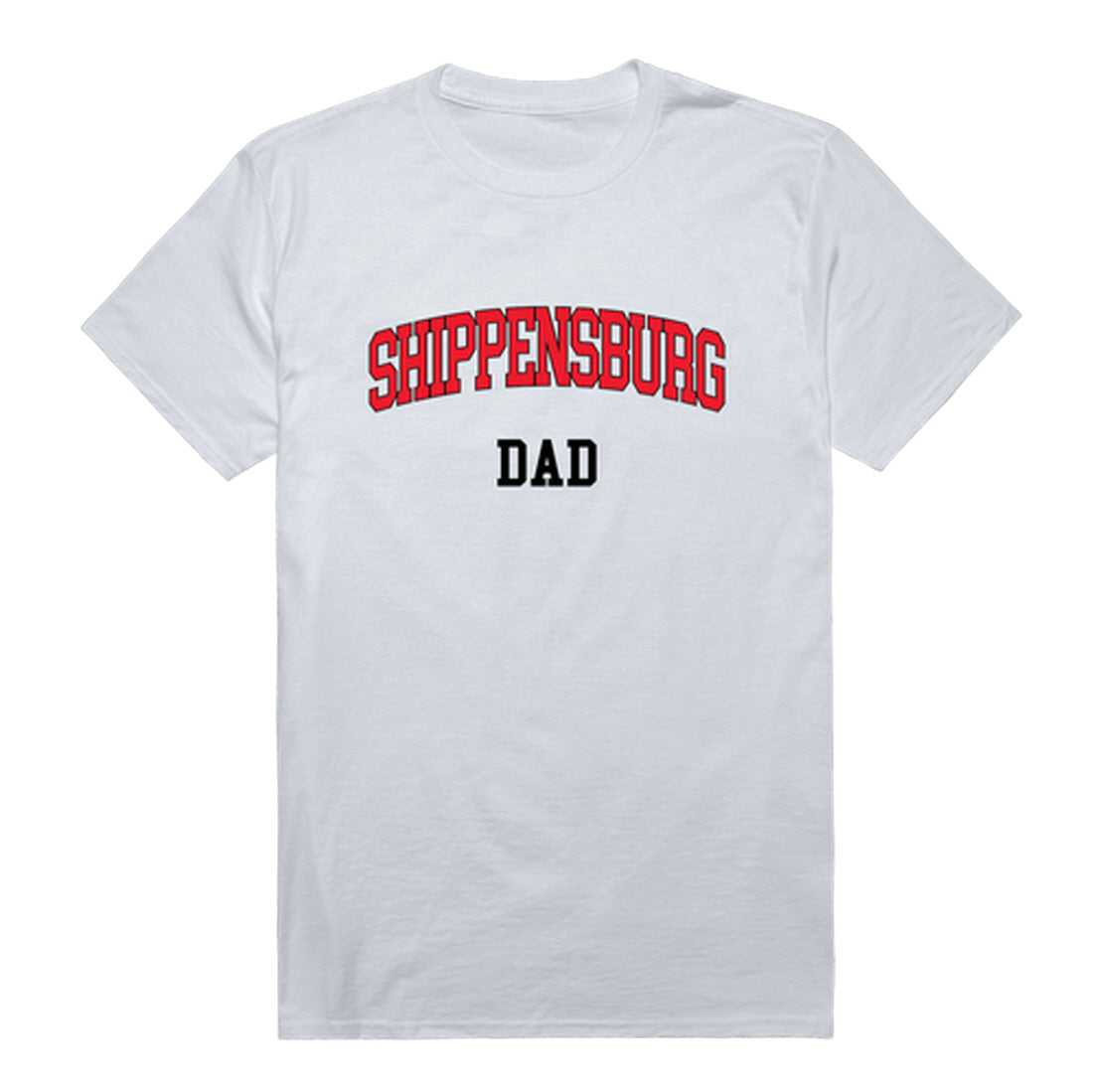 Shippensburg University Raiders Dad Tee T-Shirt - Heather Grey, Small