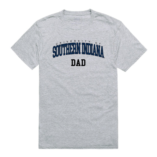 Southern Indiana Screaming Eagles Dad Tee T-Shirt - Heather Grey, Small