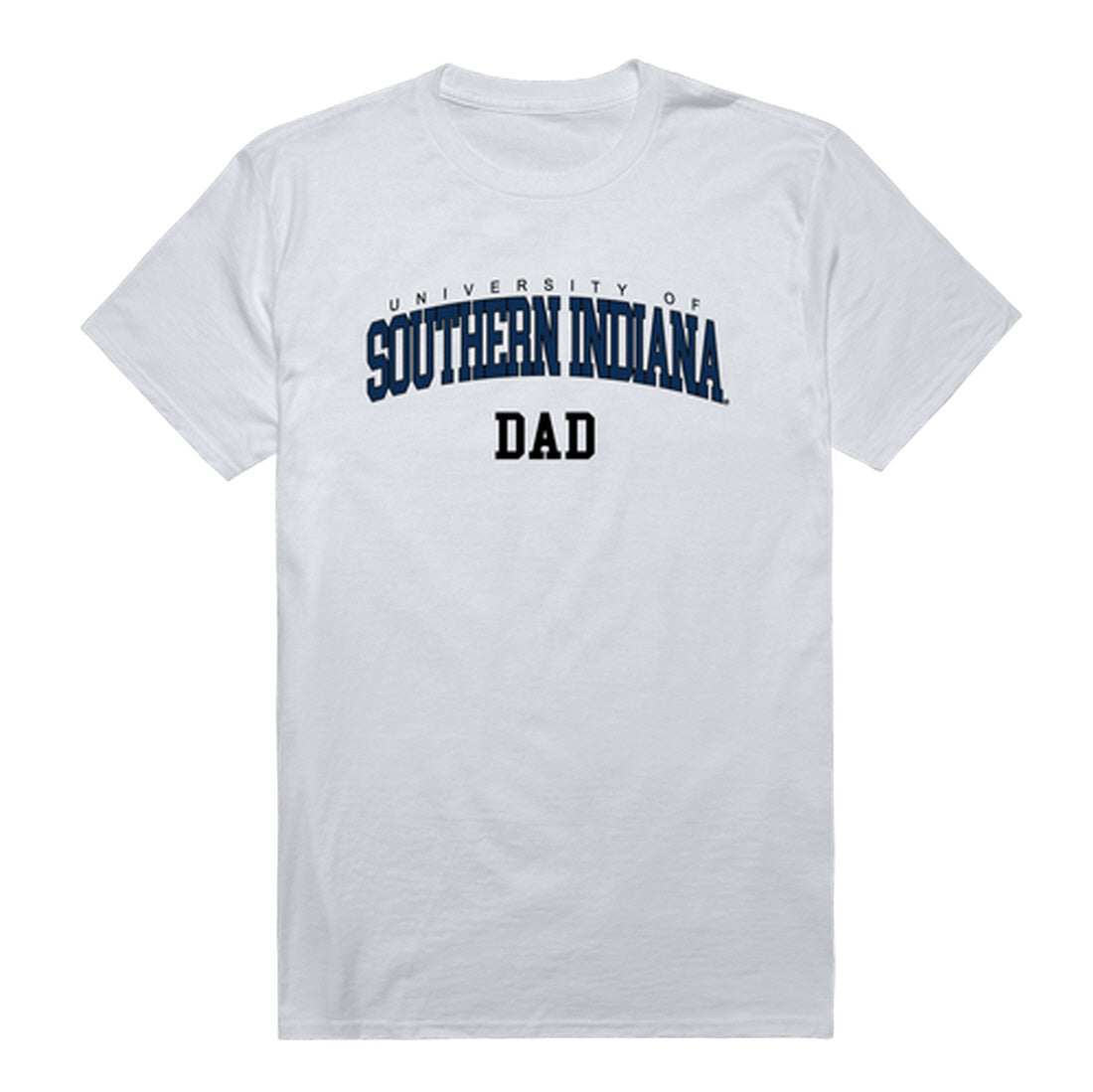 Southern Indiana Screaming Eagles Dad Tee T-Shirt - Heather Grey, Small