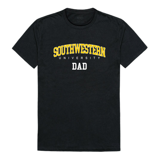 Southwestern University Pirates Dad Tee T-Shirt - Black, Small